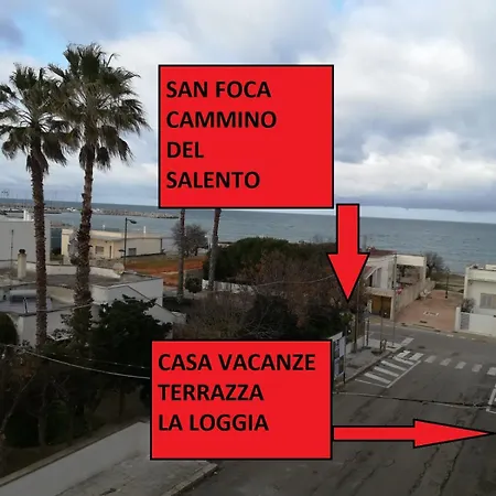 Vakantiehuis Terrazza La Loggia - Panoramico San Foca